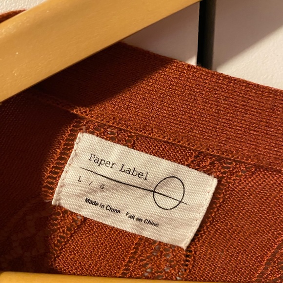 Paper Label - sweater - worn once - size L - Picture 2 of 2